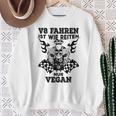 V8 Fahren Ist Wie Reiten Nuregan Achtzylinder Slogan Sweatshirt Geschenke für alte Frauen