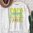 Vater Papaatertag Herrentag Tochhter Sweatshirt Geschenke für alte Frauen