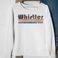 Vintage 1980S Style Whistler Canada Sweatshirt Gifts for Old Women