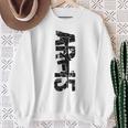 Vintage Ar15 Pistols & Ammo Sweatshirt Geschenke für alte Frauen