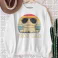 Vintage Frog Dad Frog Lovers Daddy Father's Day Sweatshirt Gifts for Old Women