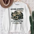 Vintage Overlanding Truck Camping Off-Road Adventures Sweatshirt Gifts for Old Women