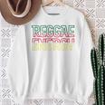 Vintage Reggae Energy Caribbean Love Rasta Roots Reggae Sweatshirt Gifts for Old Women