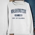 Washington Dc Vintage Athletic Sports Sweatshirt Gifts for Old Women