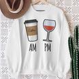 Weinfest Ist Liebe Weinglas Weinfest Ist Liebe Weinglas Sweatshirt Geschenke für alte Frauen