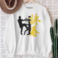 Wing Chun Kanji Kung Tsun Fu Martial Arts Fighterintage Sweatshirt Geschenke für alte Frauen