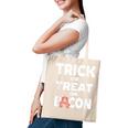 Trick Or Treat Or Bacon Halloween Haunted Party Tote Bag