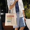35Th Birthday Gifts 35 Years Old Legend Since June 1986 Ver2 Tote Bag