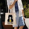 Funny Oktoberfest Design Bier Beer Bear Hug German Party Tote Bag