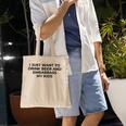 I Just Want To Drink Beer & Embarrass My Kids Funny For Dad Tote Bag