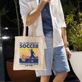 Soccer Player Beer Drinking All I Care About Is Soccer And Maybe Like 3 People And Beer Mug Silhouette Tote Bag