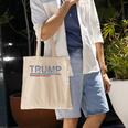 Vintage Retro Style Stripes Trump 2024 Tote Bag