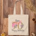 70th Birthday Gift For Mum Floral Design Tote Bag