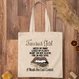 April Women Leopard Taurus Girl A Mouth She Cant Control Birthday Tote Bag