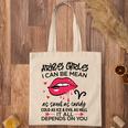 Aries Girls I Can Be Mean Or As Sweet As Candy Birthday Gift Tote Bag