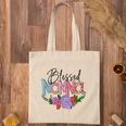 Blessed Nonna Flower Grandma From Daughter With Love New Tote Bag