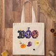 Boo Halloween Costume Spiders Ghosts Pumkin & Witch Hat V2 Tote Bag