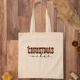 Christmas Vibes Buffalo Plaid Tote Bag
