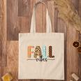 Fall Vibes Pattern Vintage Style Tote Bag