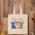 French Bulldog American Flag 4Th Of July Independence Days Tote Bag