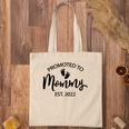 Funny New Mom Saying Mothers Day Promoted To Mommy 2022 Mom Tote Bag
