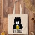 Funny Oktoberfest Design Bier Beer Bear Hug German Party Tote Bag