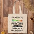 Gimmy Grandma Gift They Call Me Gimmy Because Partner In Crime Tote Bag