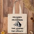 Grandpa And Grandson The Legend And The Legacy Tote Bag