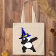 Halloween Dabbing Wizard Panda Bear Magic Witch Hat Gift Tote Bag