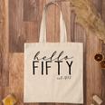Hello Fifty Est 1972 Birthday 50Th Birthday Gift For Women Tote Bag