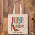 June Is My Birthday Month Boho Leopard High Heels Shoes Tote Bag