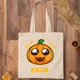 Kids Kaleb Kids Pumpkin Halloween Tote Bag