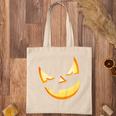 Kids Trick Or Treat Scary Lit Pumpkin Face Halloween Kids Tote Bag