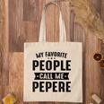 Mens My Favorite People Call Me Pepere Best Pepere Gifts Raglan Baseball Tee Tote Bag