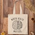 Mental Health Matters Human Brain Graphic Health Awareness Tote Bag