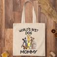 Mommy Gift Worlds Best Dog Mommy Tote Bag