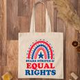 Pro Choice Boho Rainbow Feminist Stars Stripes Equal Rights Tote Bag