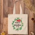 Promoted To Grandma Est 2022 Women Flower First Time Grandma Tote Bag