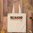 Richmond Virginia Area Code 804 Vintage Retro Stripes Tote Bag
