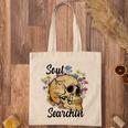 Skeleton And Plants Soul Searchin Custom Tote Bag