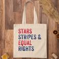 Stars Stripes And Equal Rights 4Th Of July Womens Rights Tote Bag