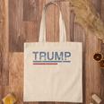 Vintage Retro Style Stripes Trump 2024 Tote Bag