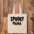 Womens Spooky Mama Mom Fun Scary Pumpkin Halloween Costume Boo Fall Tote Bag