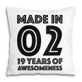 19Th Birthday Gift For Her Women 19 Years Old Daughter 2002 Ver2 Pillow