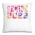 Cool Senior 2022 Tie Dye Art Pillow