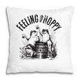 Craft Beer Brewer Lover Gift Funny Hops And Drinking Frogs Pillow