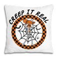 Creep It Real Funny Skeleton Halloween Costume Pillow