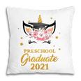 Happy Graduation Preschool Graduate Floral Unicorn Cute Pillow