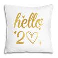 Hello 20Th Beautiful Birthday Since I Was Born In 2002 Pillow