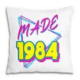 Made In 1984 38Th Birthday Retro 38 Years Old Vintage 80S Pillow